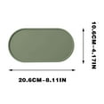 thumbnail image 1 of SouMaox Kitchen Countertop Mat European Style Heat Resistant Placemat Non Slip Table Pad Oil Proof Dining Surface Cover Versatile Coaster, 1 of 9