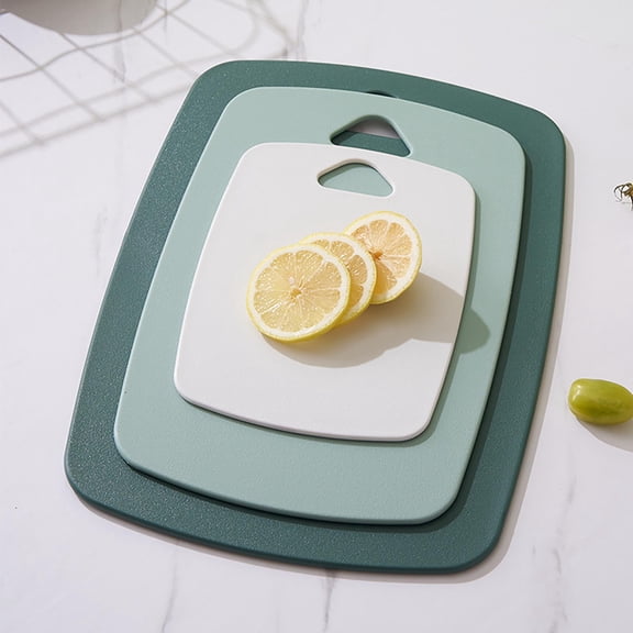 SouMaox Kitchen Cutting Board Double Sided Prep Surface Vegetable Slicing Block Versatile Food Board for Home Dining Room Restaurant