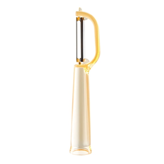 SouMaox Kitchen Peeler, Dual Vegetable Scraper, Stainless Hand Tool, Skin Removal for Home Cooking Preparation
