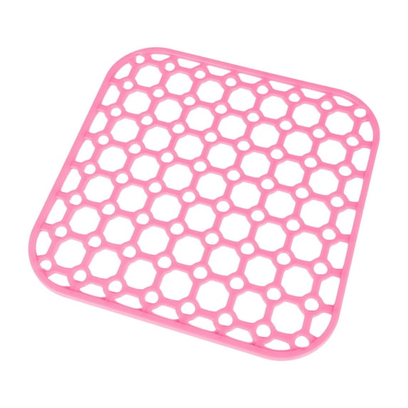 SouMaox Kitchen Sink Mat Draining Board Foldable Countertop Heat Resistant Pad Non-Slip Plastic Drying Surface Wash Basin Protector Sink