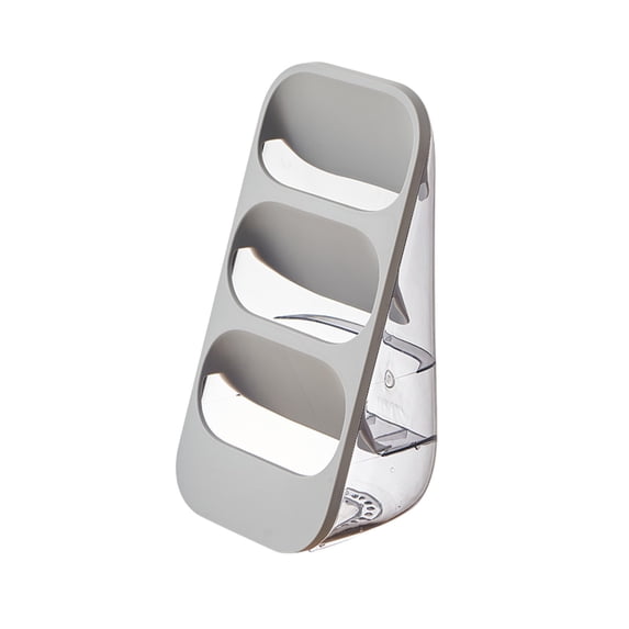 SouMaox Kitchen Utensil Caddy Draining Countertop Cutlery Organizer Segmented Tableware Storage Basket Silverware Drying Rack Utility Holder