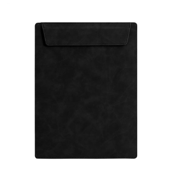 SouMaox Leather Magnetic Clipboard, Sturdy Folding Folder, Vertical Writing Surface Organizer, Document Storage for Office Business Home
