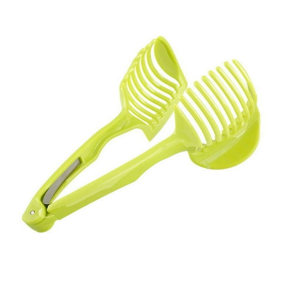 SouMaox Lemon Slicer Tomato Cutter Handheld Fruit Slicing Round Vegetable Slicer Manual Potato Onion Wedger Kitchen Slicing Tool