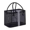 thumbnail image 1 of SouMaox Mesh Shower Caddy, Metal Frame Stable Structure, Foldable Quick Dry Organizer, Toiletries Storage for Travel Dorm Gym Use, 1 of 6