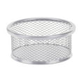 thumbnail image 1 of SouMaox Metal Paper Clip Holder, Desk Organizer Cup, Open Top Access, Office Stationery Storage, for Desktop Management Workspace Order, 1 of 6