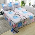 thumbnail image 1 of SouMaox Microfiber Bedding Set Breathable Polyester Comforter Sheets Classic Sleep Environment for All Season Bedroom Decor Home Living, 1 of 9