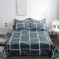 thumbnail image 1 of SouMaox Microfiber Bedding Set Breathable Polyester Comforter Sheets Classic Sleep Environment for All Season Bedroom Decor Home Living, 1 of 8