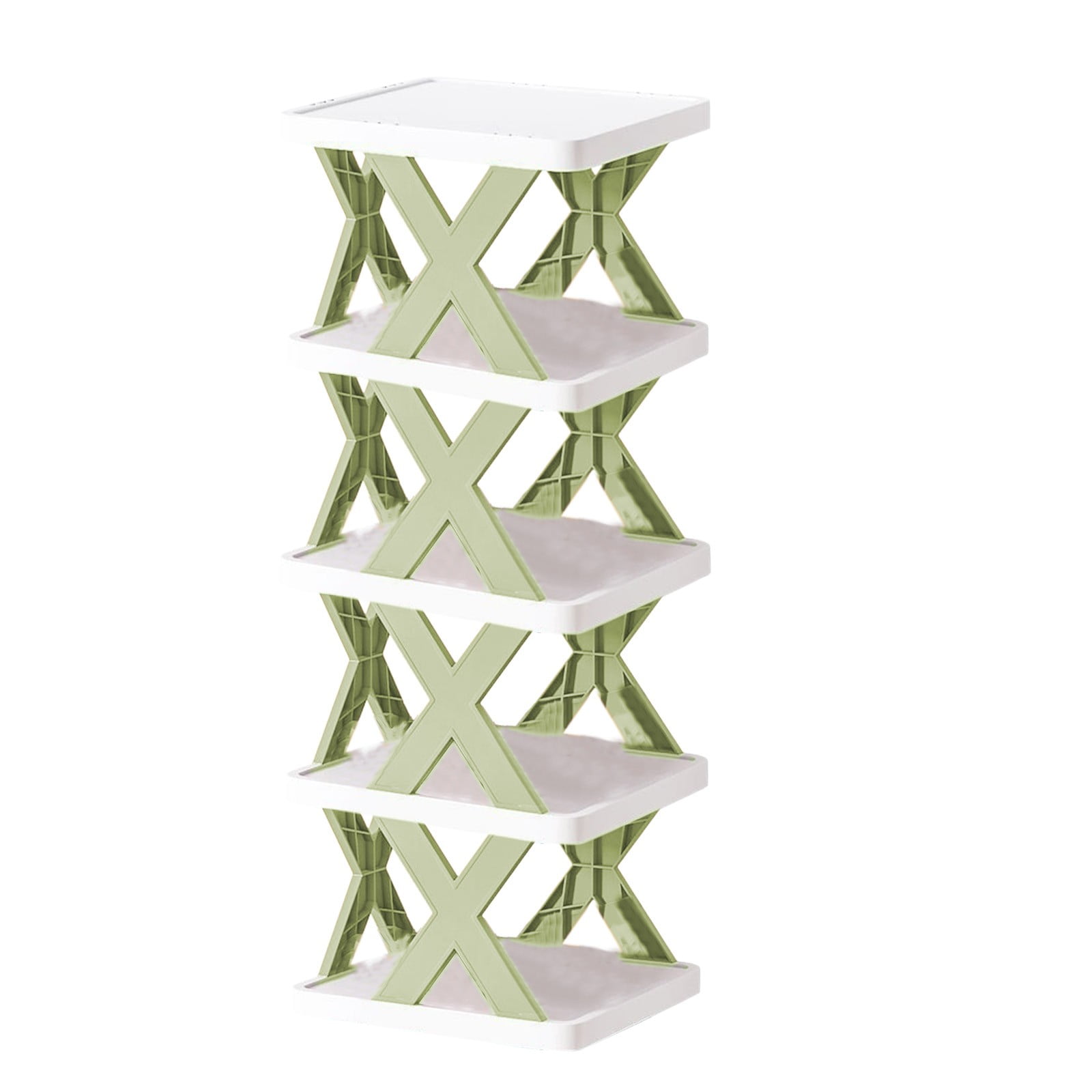 Optimizer Rack SouMaox Multi-Tier Shoe Rack, Vertical Space Optimization, Tool-Free ...