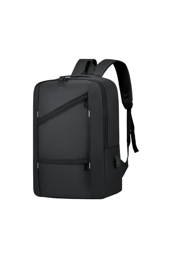 Multifunctional Computer Backpack, Water Resistant Wearproof Fabric, Multi Compartment Internal Organization for Business Travel