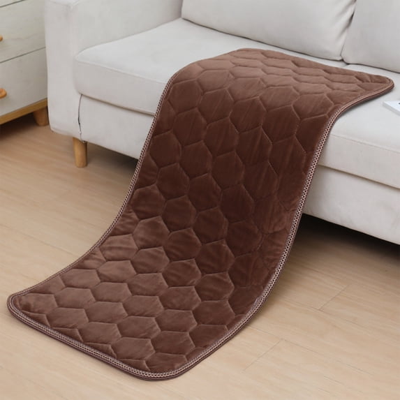 SouMaox Non Slip Sofa Cushion, Soft Polyester Rectangular Mat, Leather Couch Pad, Seating Surface Cover for Office Home Window Benches
