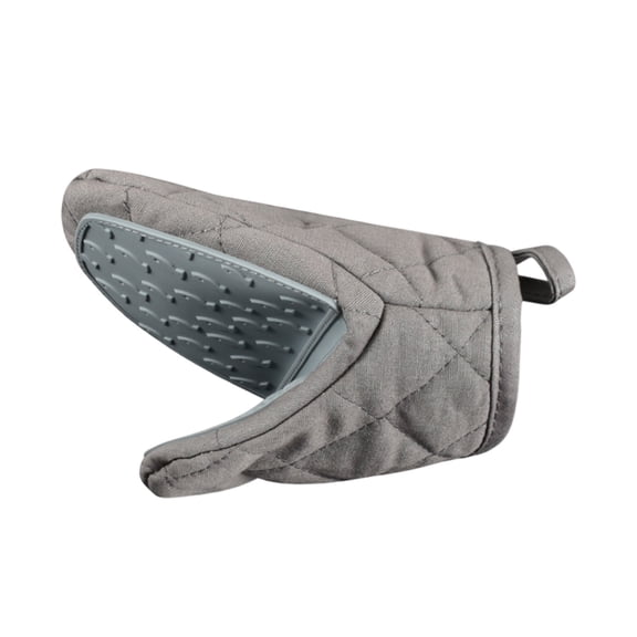 SouMaox Oven Mitts Silicone Heat Resistant Kitchen Gloves Fish Shaped Microwave Pinch Grips Potholders Non Slip Baking Cooking Hand Mitt