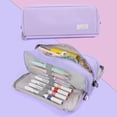 thumbnail image 1 of SouMaox Oxford Cloth Pen Case, Multi Layer Storage Pouch, Stationery Organizer, Handheld Bag for Office Supplies, 1 of 7