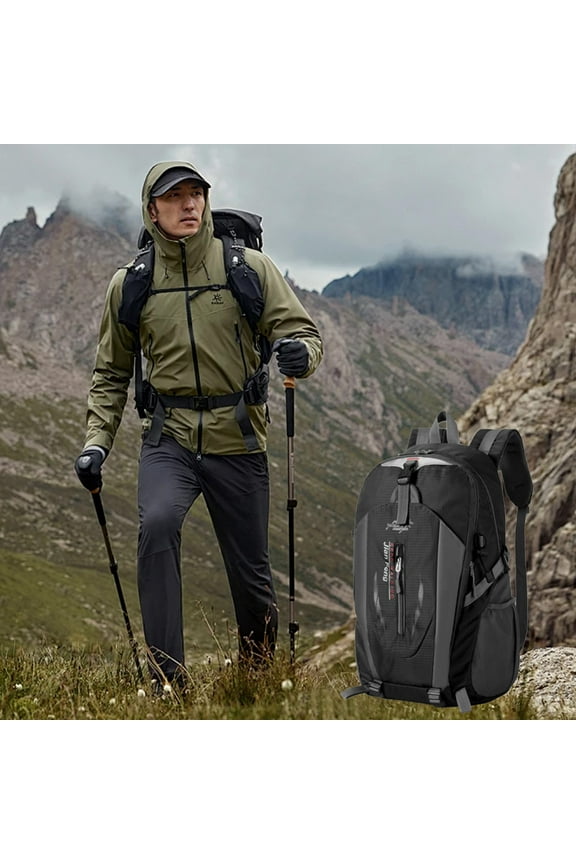 Packable Daypack Lightweight Folding Backpack Hiking Knapsack Travel Storage Bag for Outdoor Camping Vacations Day Trips Shopping