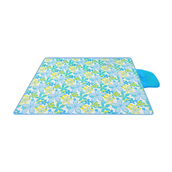 SouMaox Picnic Blanket Waterproof Sandproof Outdoor Beach Mat Foldable Portable Camping Carpet Lightweight Ground Cover Travel Accessory