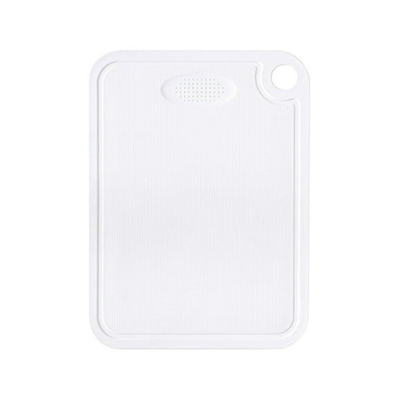 SouMaox Plastic Cutting Board Non Slip Reversible Kitchen Chopping Block Heavy Duty Dishwasher Reliable Prep Surface Grooved Drip Tray Handle