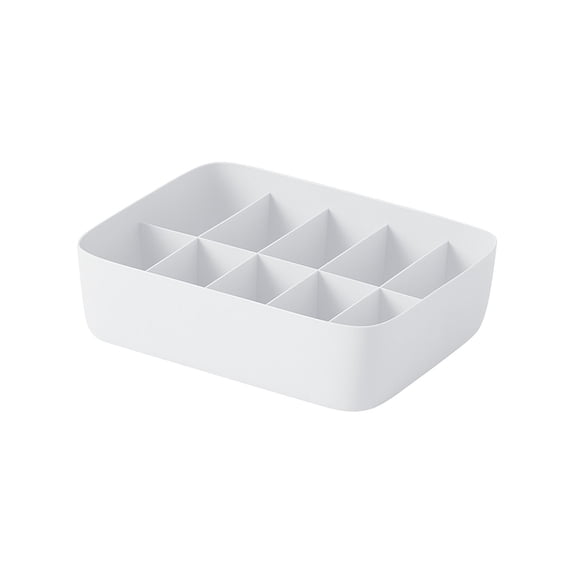 SouMaox Plastic Pantry Organization Storage Bins Open Top Kitchen Cabinet Container Modular Home Closet Bin Utility Tray Multiuse Caddy