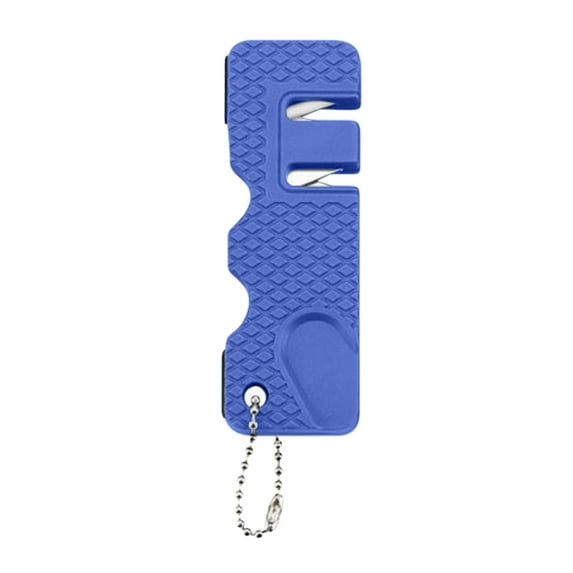 SouMaox Pocket Kit Sharpener Portable Scissor Sharpening Tool Outdoor Keychain Fish Hook Honer Manual Edge Restorer Versatile Accessory