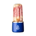 thumbnail image 1 of SouMaox Portable Blenders, USB Rechargeable Fruit Juicer, Handheld Mixer, Smoothies Shakes Making for Gym Travel Office Outdoor Activities, 1 of 9