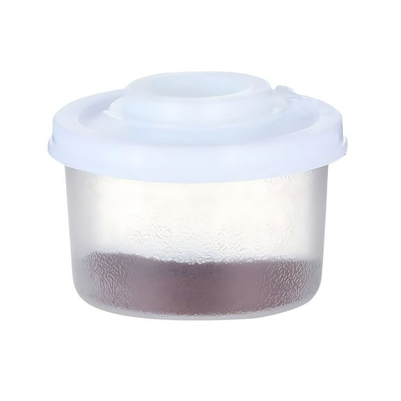 SouMaox Portable Camping Spice Shaker Set, Clear Plastic Seasoning Containers, Reusable Outdoor Picnic Condiment Jars, Kitchen Travel Gear