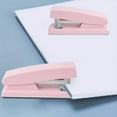 thumbnail image 1 of SouMaox Portable Stapler Effortless Binding Desktop Paper Fastener Book Binder for Office Document Organization Home Task Management, 1 of 8