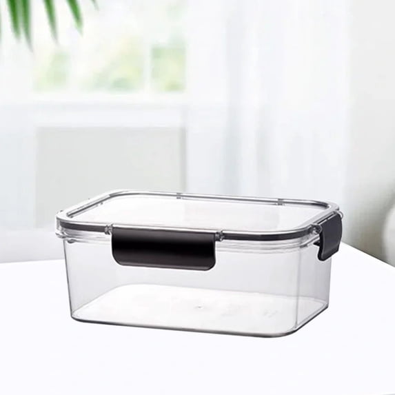 SouMaox Refrigerator Cheese Dispenser, Flip Lid Storage Box, Kitchen Organizer, Freshness for Home Pantry Ingredient Sorting