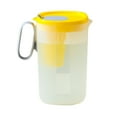 thumbnail image 1 of SouMaox Refrigerator Water Pitcher, Large Juice Container, Cold Drink Dispenser, Plastic Beverage Carafe, Iced Tea Jug Handle Lid, 1 of 9