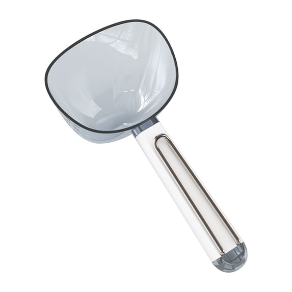 SouMaox Rice Spoon Integrated Flour Shovel Grains Measuring Tool Scoop for Home Kitchen Baking Cooking Household Ingredient Prep
