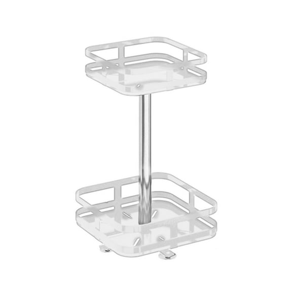 SouMaox Rotating Spice Rack Kitchen Countertop Organizer Metal Turntable Spin Tray Versatile Pantry Storage Carousel Tiered Holder