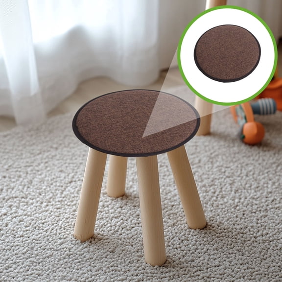 SouMaox Round Chair Cushion Elastic Strap Stool Mat Indoor Seat Pad for Barstool Dining Room Coffee Shop