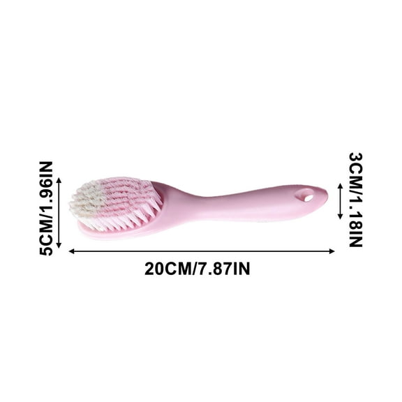 SouMaox Scrub Brush Soft Bristle Carpet Cleaner Tool Household Bathroom Grout Scrubbing Brushes Ergonomic Grip Shoe Laundry Washing Handle