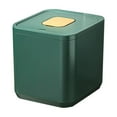 thumbnail image 1 of SouMaox Sealed Rice Bucket Airtight Grain Storage Container Kitchen Organizer Press Lid Cereal Bin Flour Dispenser Countertop Pantry Box, 1 of 9