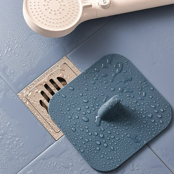 SouMaox Silica Drain Cover Sealing Technology Sewer Plug Odor Barrier Kitchen Sink Guard for Bathroom Laundry Floor Grates