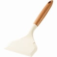 thumbnail image 1 of SouMaox Silicone Spatula Heat Resistant Beechwood Handle Omelet Turner Nonstick Flipper Pan Scraper for Home Kitchen Breakfast Preparation, 1 of 8
