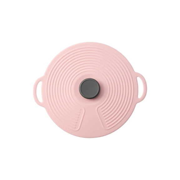 SouMaox Silicone Suction Lids Heat Resistant Airtight Pan Covers Spill Proof Kitchen Seal for Refrigerator Microwave Stovetop Containers