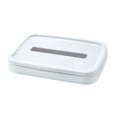 thumbnail image 1 of SouMaox Silicone Tissue Box Holder Collapsible Automatic Sinking Dispenser Flexible Rectangular Napkin Case Home Living Dining Room Decor, 1 of 7