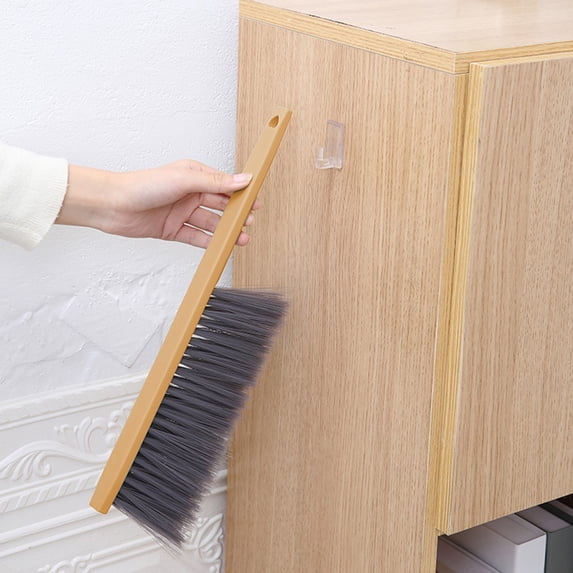 SouMaox Soft Bristle Duster, Long Handle Hand Broom, Furniture Sweeper for Sofa Blanket Clothes Keyboard Countertop Home Car Cleaning Task