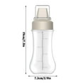 thumbnail image 1 of SouMaox Squeeze Seasoning Bottle Kitchen Condiment Dispenser Sauce Cruet Vinegar Oil Container Lid Storage Solution Pantry Essentials, 1 of 6
