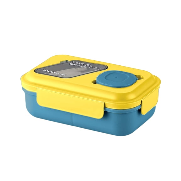 SouMaox Stackable Bento Box, Leak-Resistant Compartments, Portable Utensil Set, Microwavable Meal Prep for Office Commuters