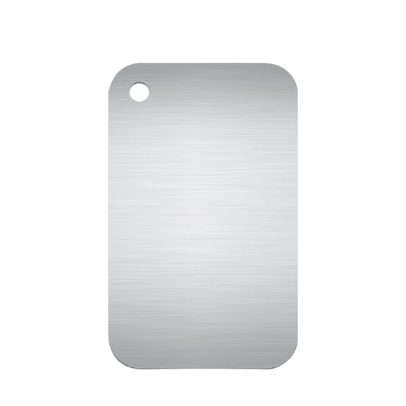 SouMaox Stainless Steel Chopping Board Durable Kitchen Cutting Surface Reusable Professional Pastry Rolling Mat Modern Prep Station Pane