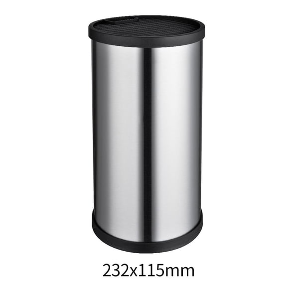 SouMaox Stainless Steel Kit Block Set, Multi-Purpose Slotted Top, Ventilated Drainage Base, Organize Kitchen Utensils for Modern Countertops