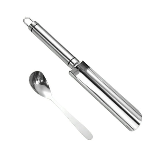 SouMaox Stainless Steel Meatball Maker Spoon Set Professional Kitchen Scoop Tool Manual Meat Fish Shrimp Ball Press Home Cooking Accessory