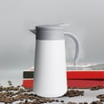 thumbnail image 1 of SouMaox Stainless Steel Thermal Carafe Vacuum Insulated Coffee Pot Beverage Server Hot Water Dispenser for Home Kitchen Office Desktop, 1 of 9