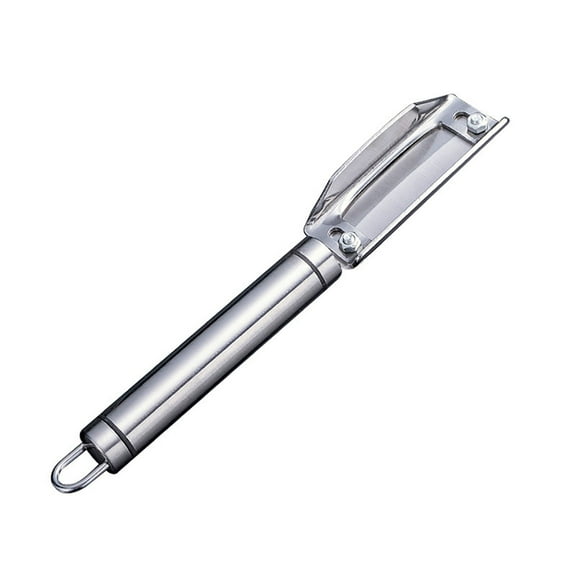 SouMaox Sugarcane Peeler Stainless Steel Vegetable Fruit Scraper Manual Lettuce Peeling Tool Kitchen Gadget Versatile Potato Slicer