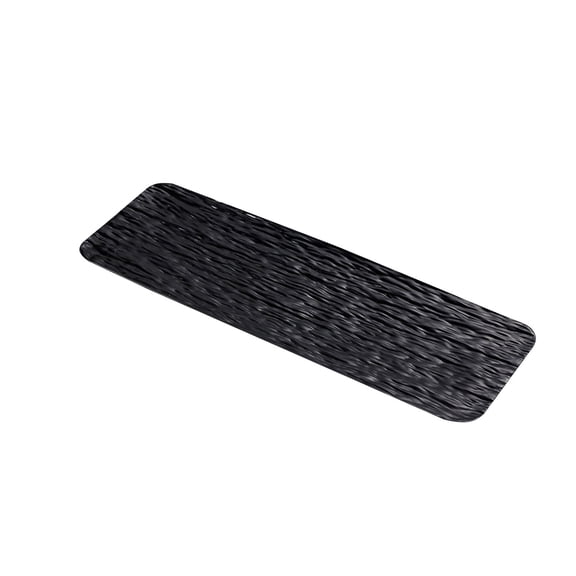 SouMaox Sushi Platter Rectangular Plastic Serving Tray Elegant Appetizer Cake Display Plate Party Entertaining Buffet Dish Tableware
