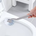 thumbnail image 1 of SouMaox Toilet Cleaning Brush, Wall Mounted Scrubber, Bathroom Wand, Squat Bowl Deep Wash for Residential Restroom Maintenance, 1 of 9