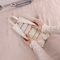 thumbnail image 1 of SouMaox Travel Storage Bag, Portable Organizer, Small Clothes Pouch for Underwear, Compact Packing Cube for Neat Suitcase, 3.94" x 3.94" x 10.63" White, 1 of 6
