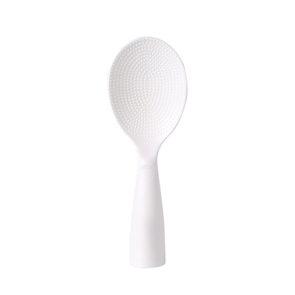 SouMaox Vertical Rice Spoon Nonstick Kitchen Paddle Upright Standing Meal Server Plastic Scooper Heat Resistant Grains Serving Tool