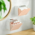 thumbnail image 1 of SouMaox Wall Mounted Napkin Dispenser, Adhesive Storage Organizer, Bathroom Paper Box Holder, Vanity Tissue Management for Home Apartment, 1 of 8