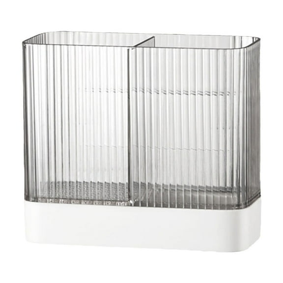 SouMaox Wall Mounted Storage Rack, Integrated Hooks Separate Compartments, Organized Utensil Sorting, Kitchen Countertop Space Saving for Home