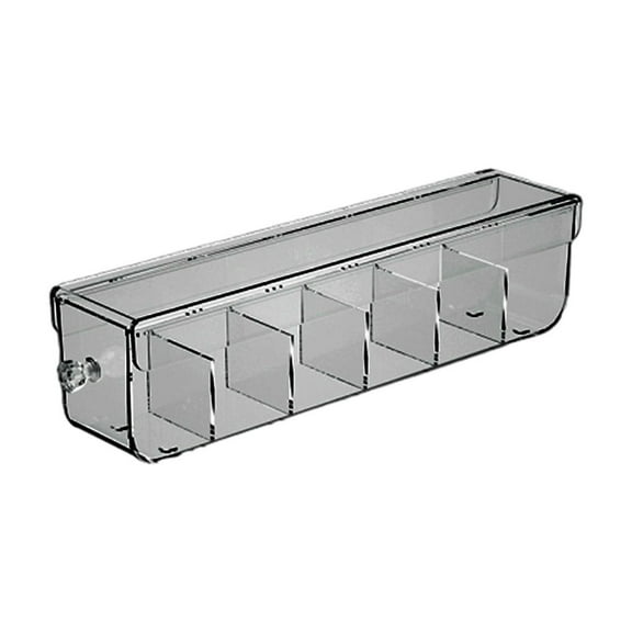 SouMaox Wall Mounted Underwear Storage Box Transparent Hanging Drawer Type Removable Dividers Organizer for Wardrobe Cabinet Closet Space